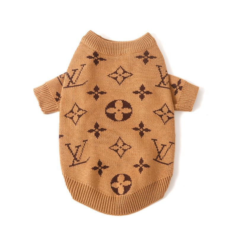 Poofie Vuitton Sweater Brown