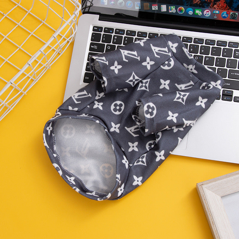 Woofy Vuitton Jumper Grey